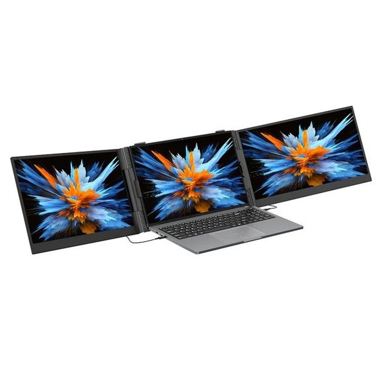 Blackview, monitor, 14", przenośny podwójny, DCM6