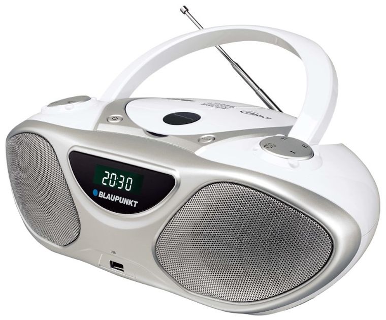 Blaupunkt, radioodtwarzacz, BB14WH, biały