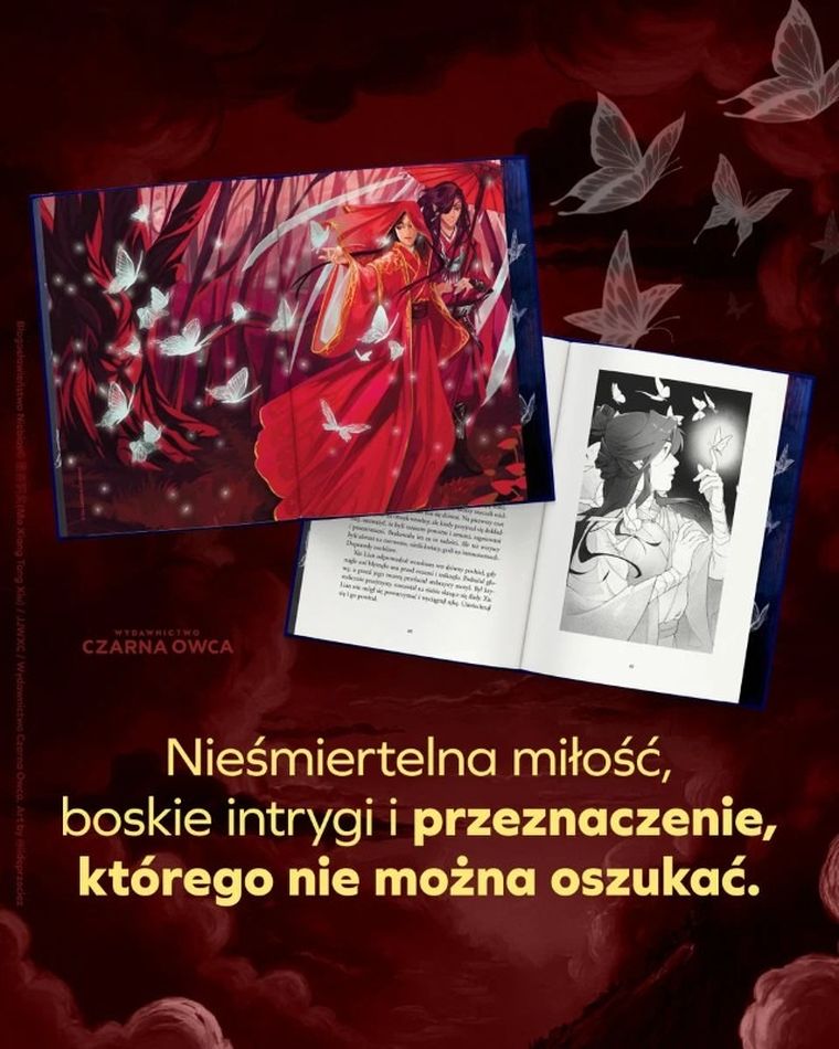 Błogosławieństwo Niebios (ilustrowane brzegi)