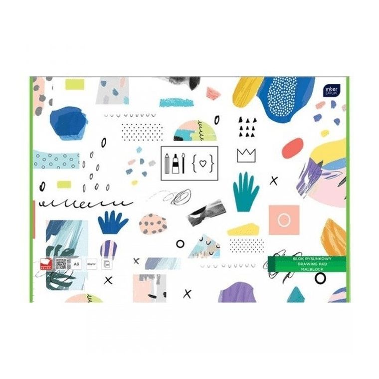 Blok rysunkowy A4, 20 kartek