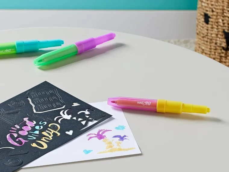 Blopens, długopisy do malowania poprzez dmuchanie, magic, 5 szt.