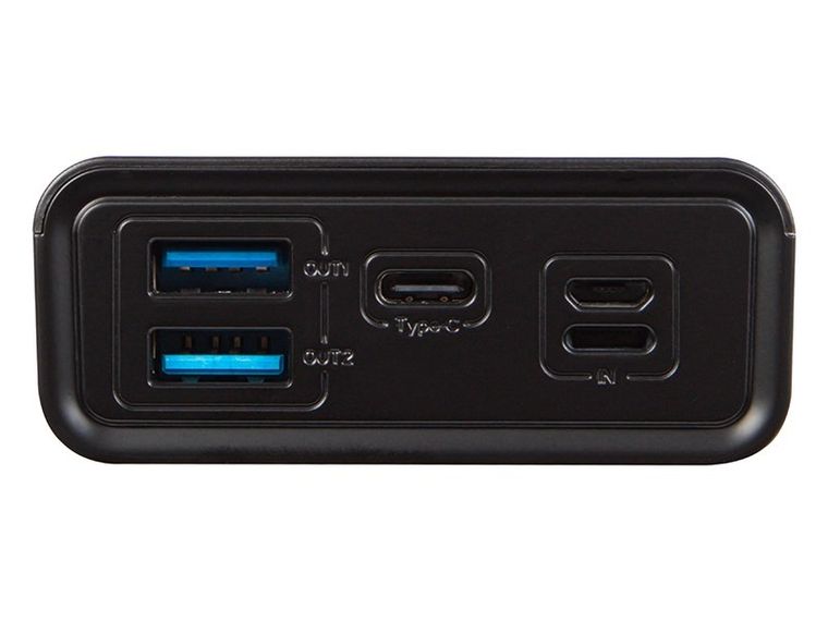 Blow, power bank, czarny, 20000MAH, 20W, PB20E