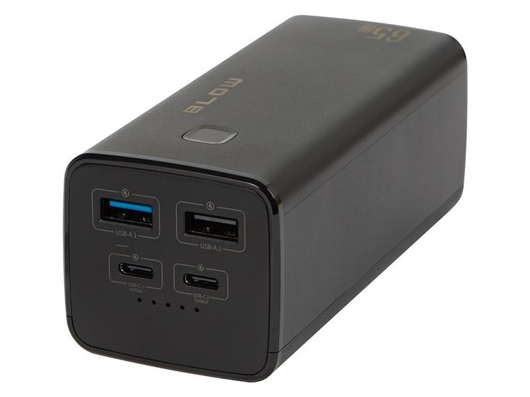 Blow, power bank, czarny, 20000MAH, 65W, PB20G