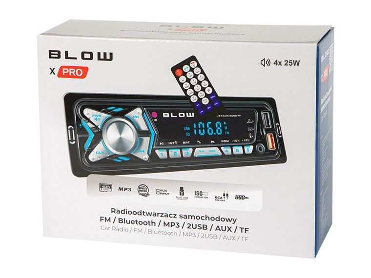 Blow, radio, X-PRO MP3/USB/SD/MMC