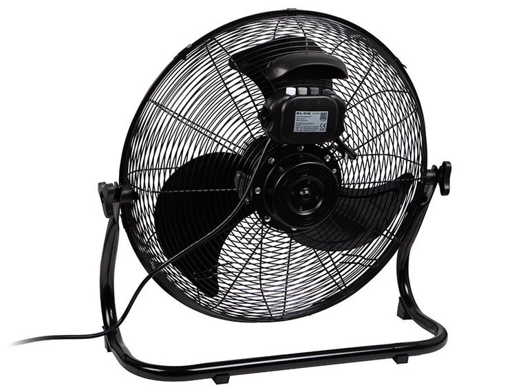 Blow, wentylator podłogowy, czarny, 200W, 18"/45 cm