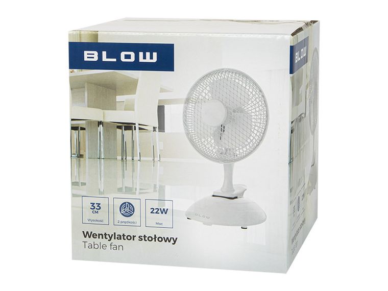 Blow, wentylator stołowy, 22W