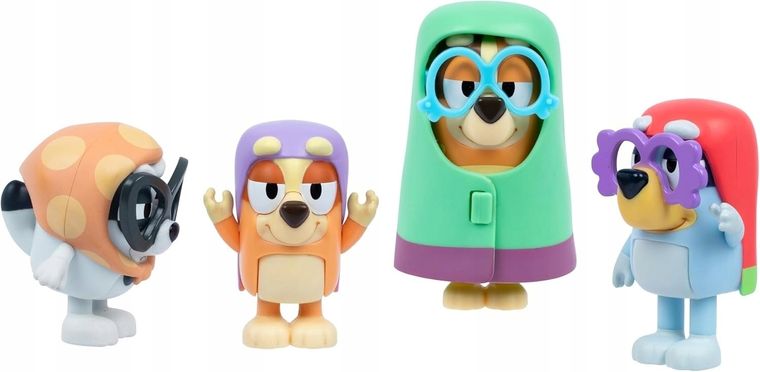 Bluey, Babcie, zestaw figurek, 4 szt.