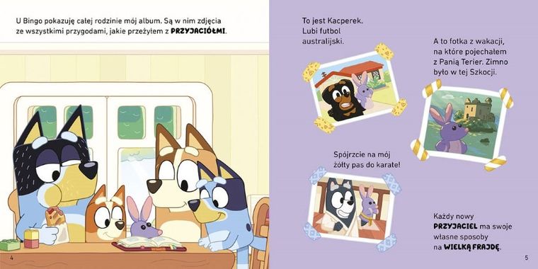 Bluey. Bob Wielkouch. Moja czytanka