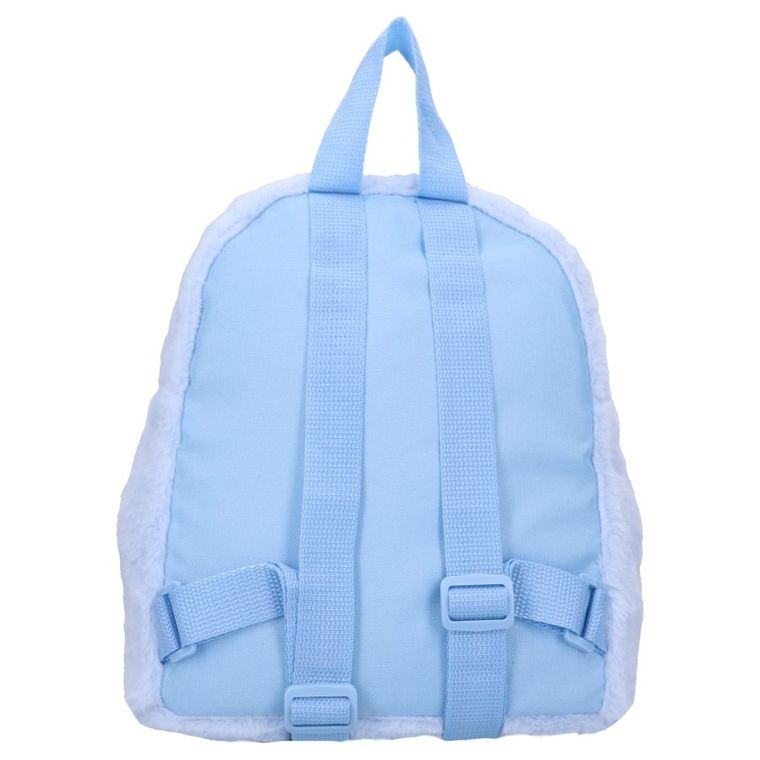 Bluey, Fluffy Festival, pluszowy plecak dla przedszkolaka, niebieski