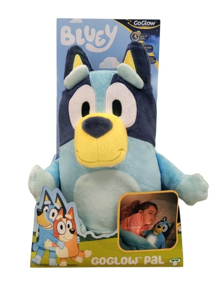 Bluey, pluszowa lampka nocna, maskotka, 20 cm