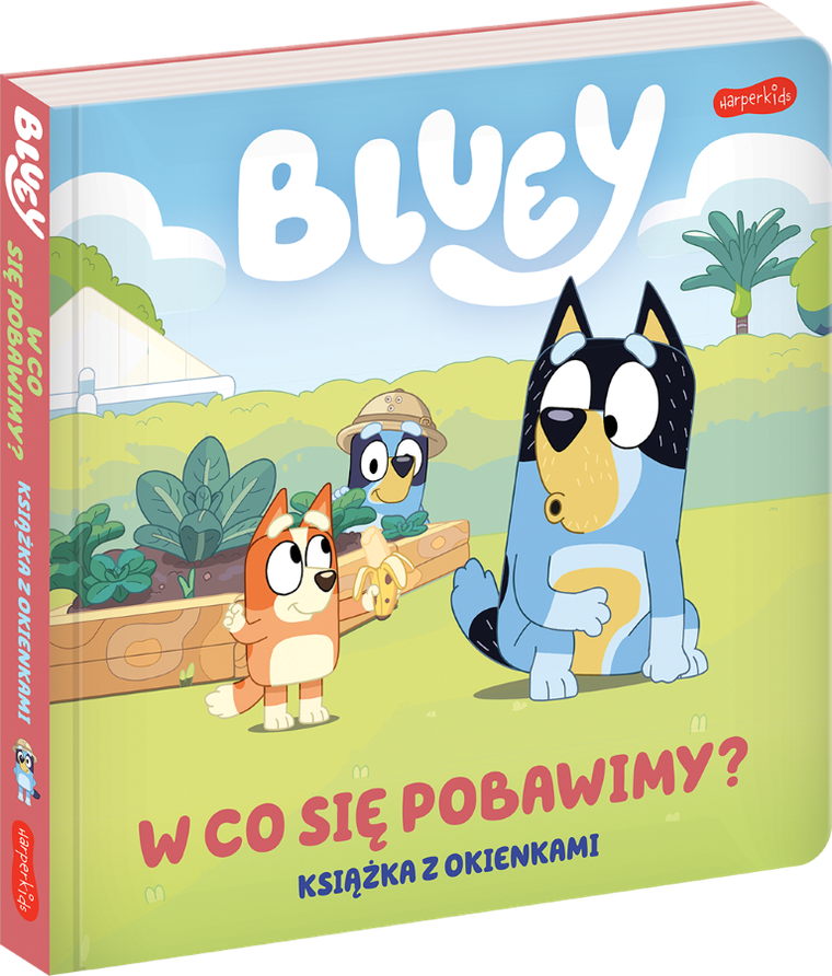 Bluey. W co się pobawimy? Książka z okienkami
