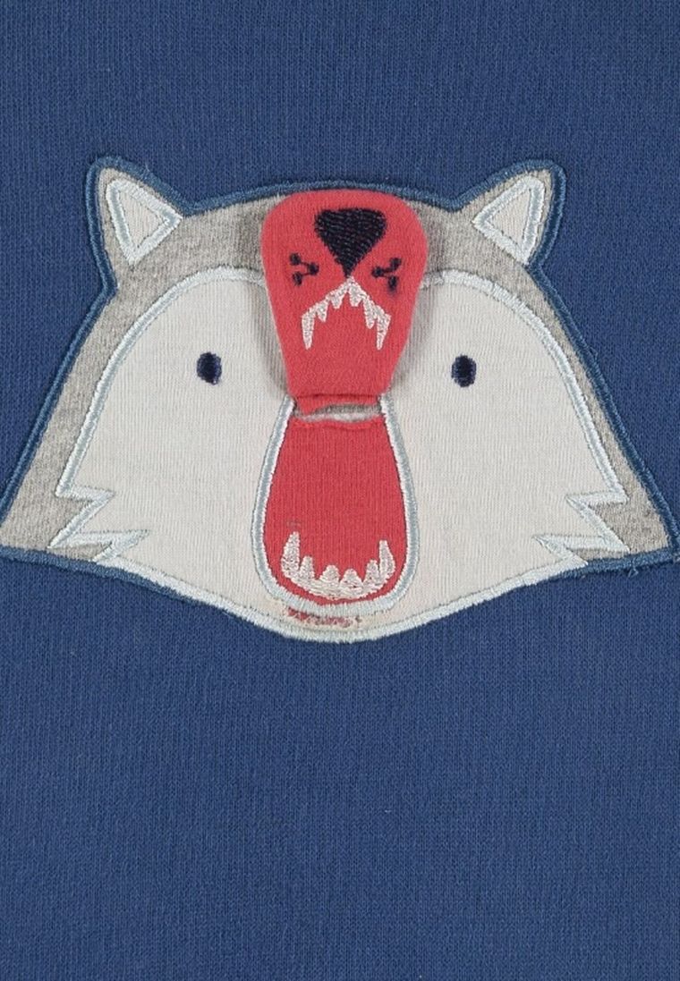 Bluza chłopięca, niebieska, niedźwiedź, Tom Tailor