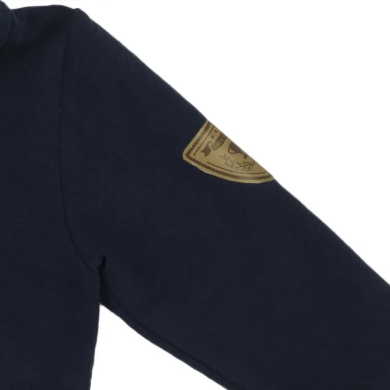 Bluza chłopięca, rozpinana, granatowa, Nicol