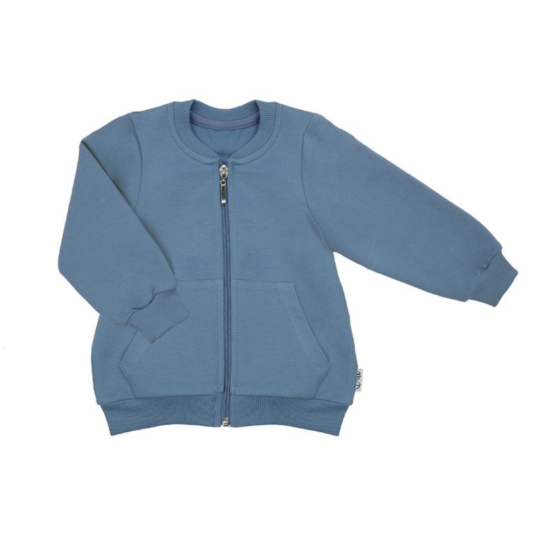 Bluza chłopięca, rozpinana, niebieska, Nicol