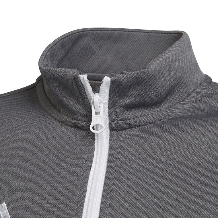 Bluza chłopięca, rozpinana, szara, Adidas Entrada 22