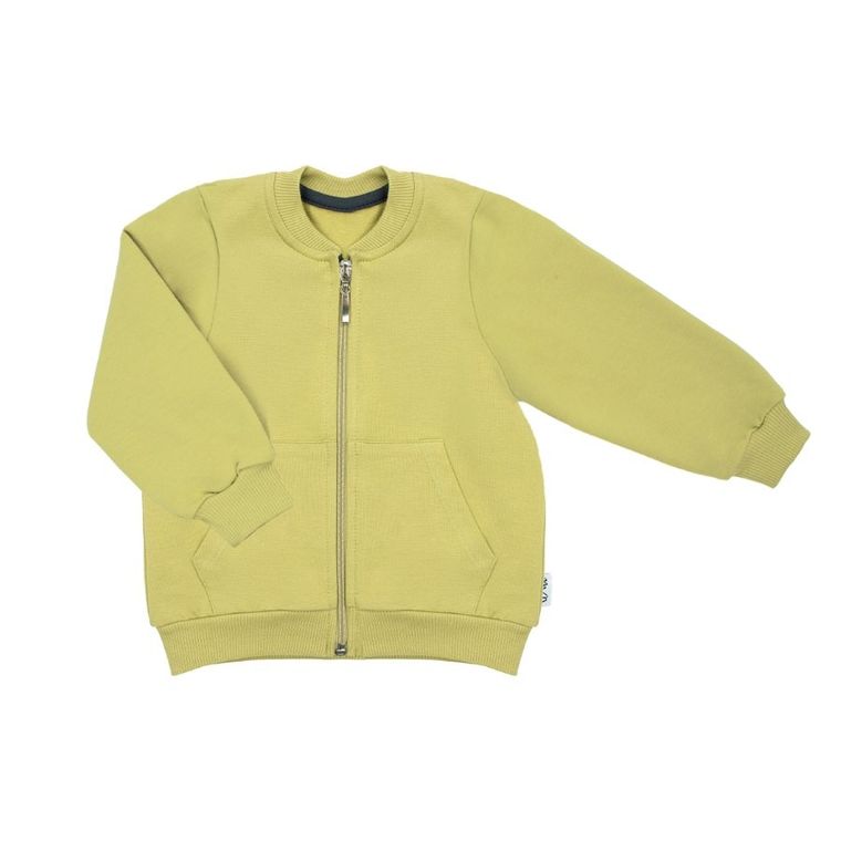 Bluza chłopięca, rozpinana, zielona, Nicol