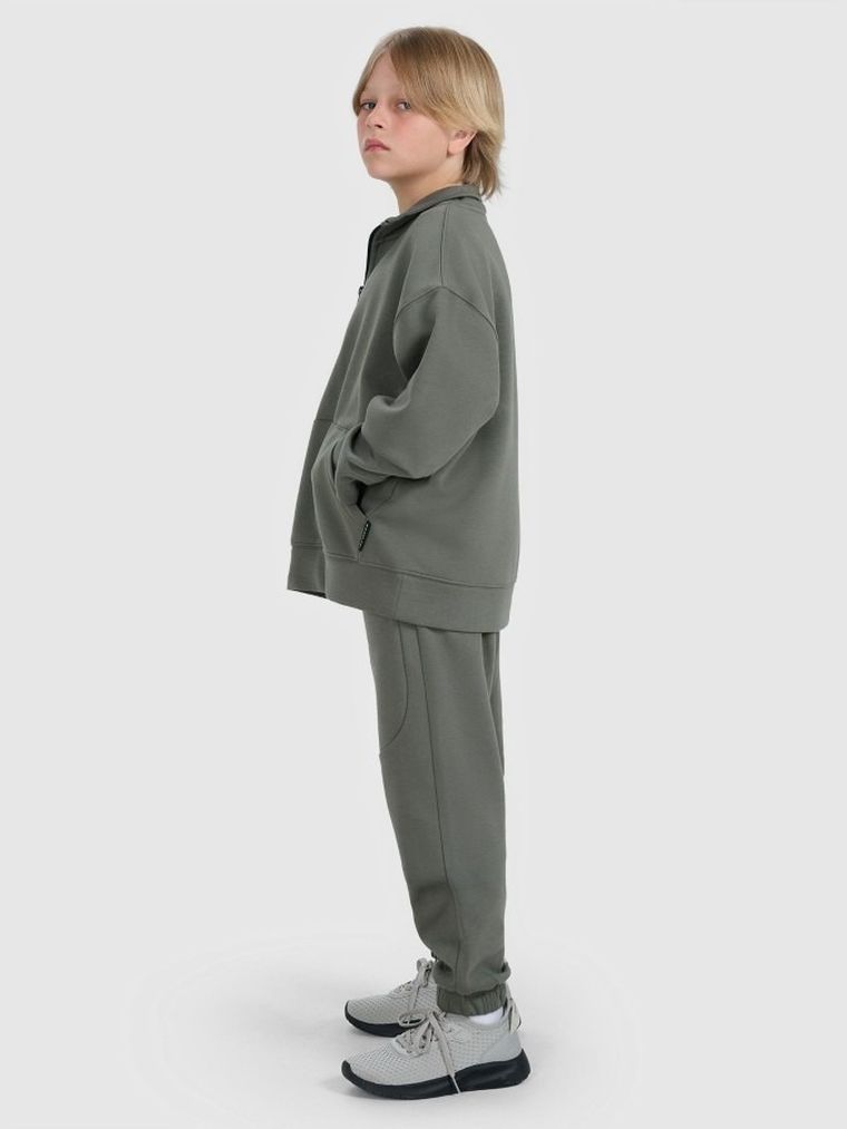 Bluza chłopięca, szara, 4F