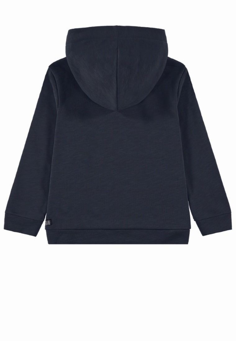 Bluza chłopięca z kapturem, granatowa, Tom Tailor