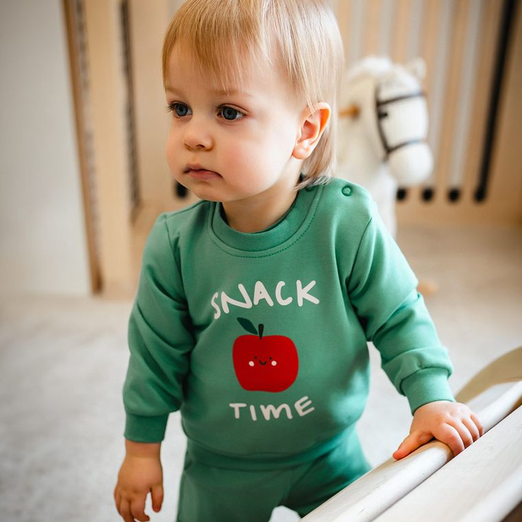 Bluza chłopięca, zielona, Eevi