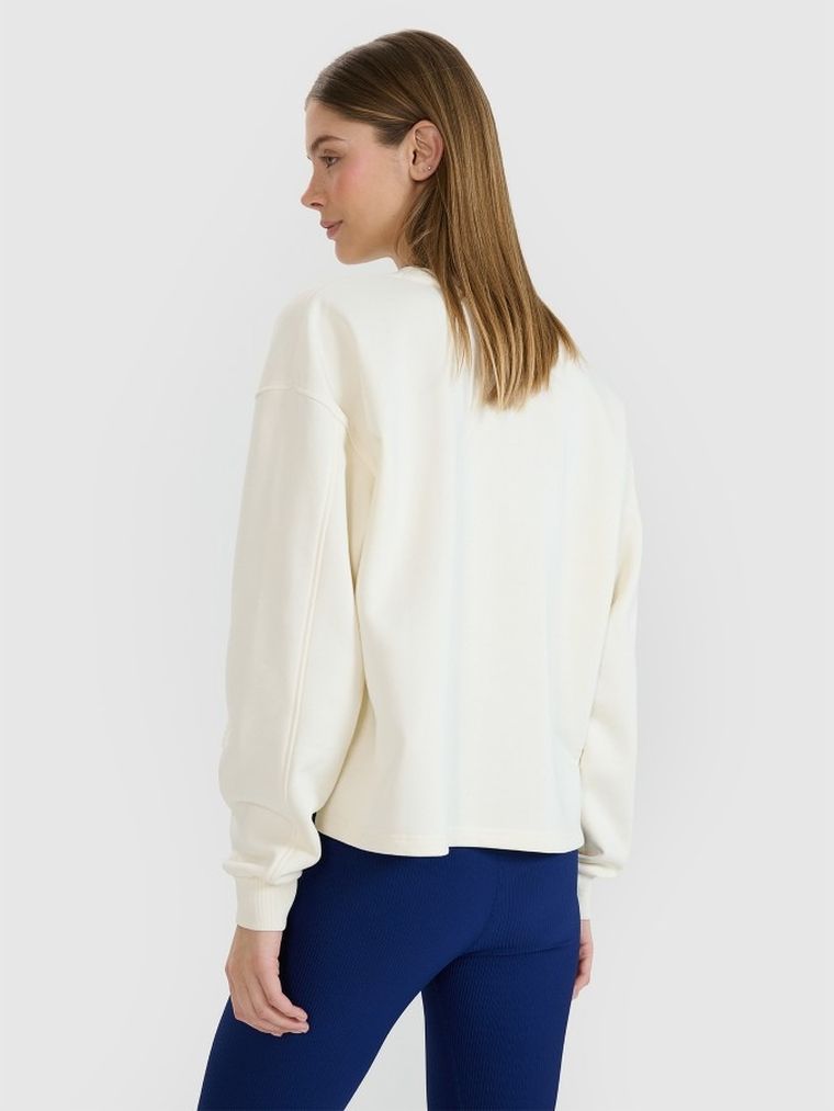 Bluza damska, biała, 4F