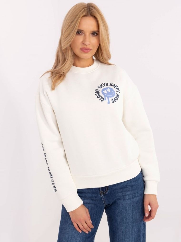 Bluza damska, biała, Sublevel