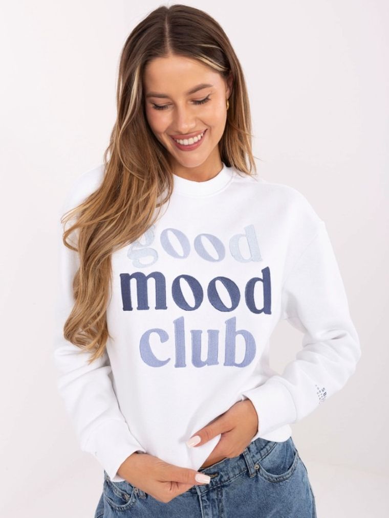 Bluza damska, biała, Sublevel