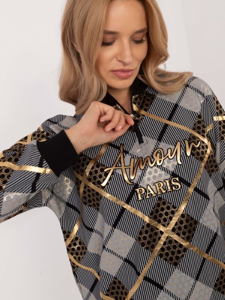 Bluza damska, czarna, Calimera