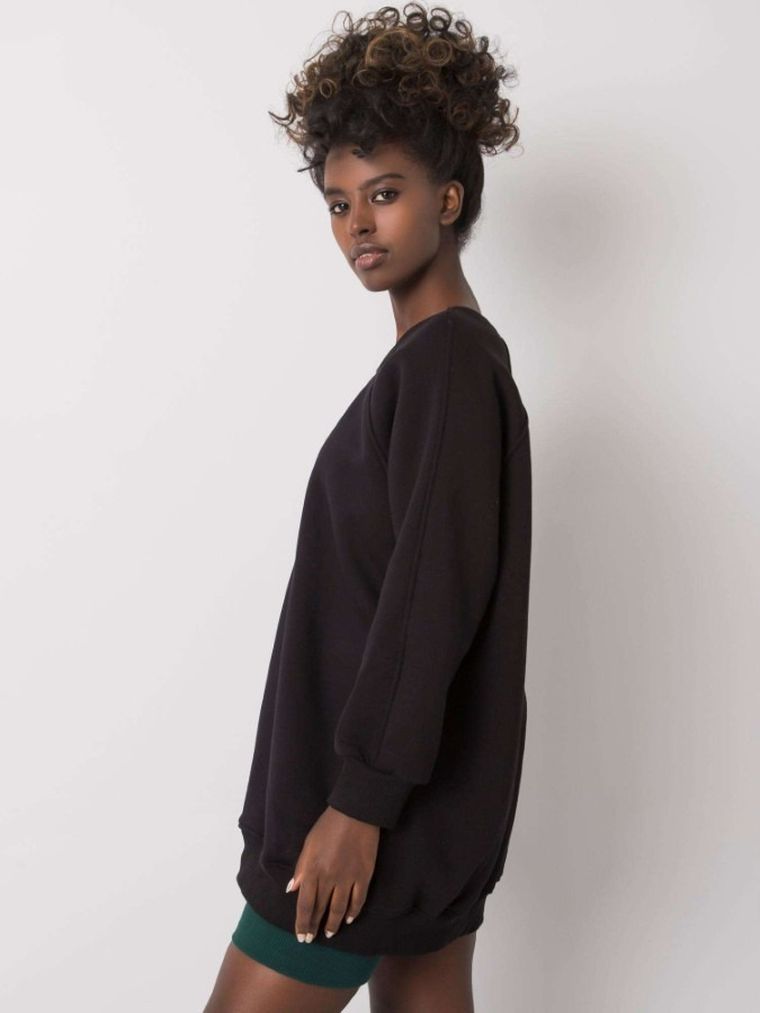 Bluza damska, czarna, Ex Moda