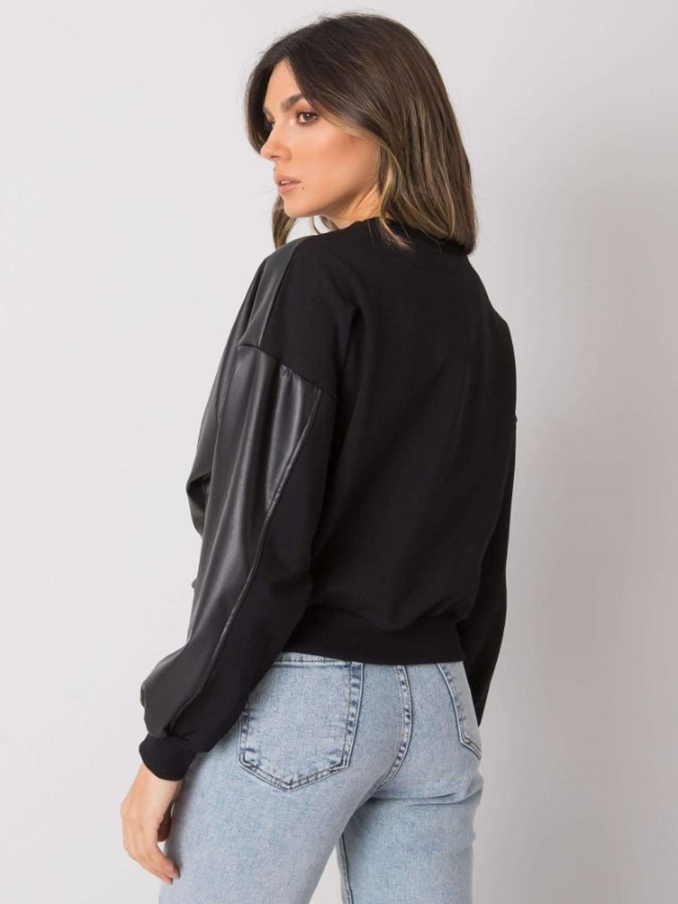 Bluza damska, czarna, Rue Paris