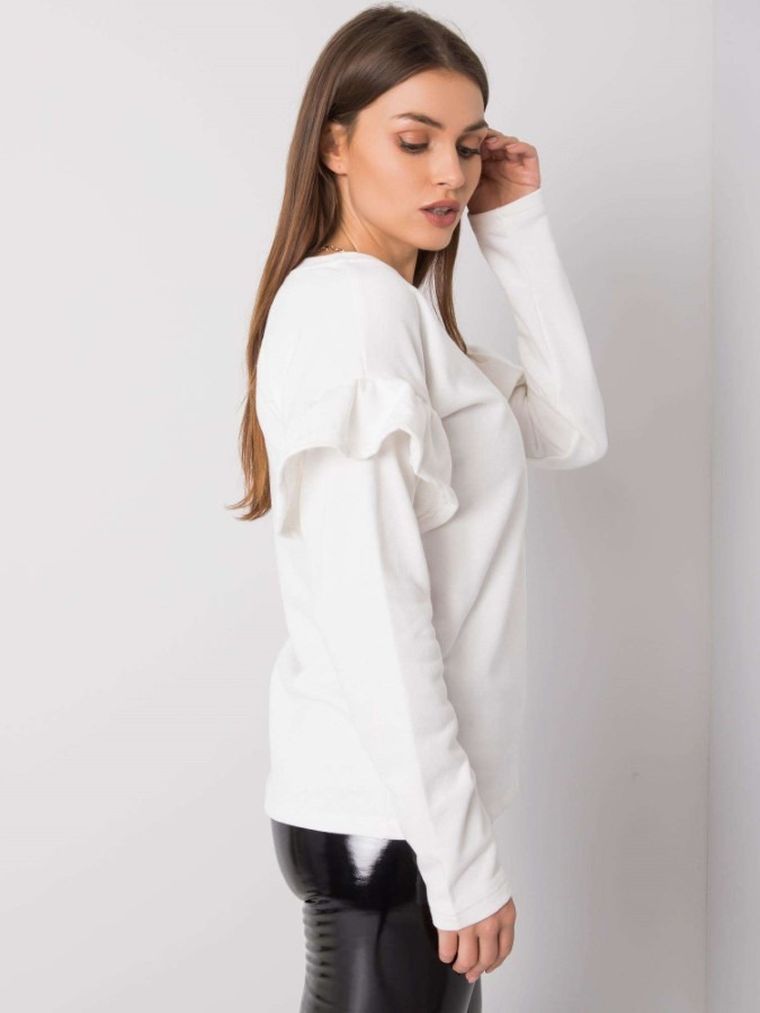 Bluza damska, ecru, Rue Paris