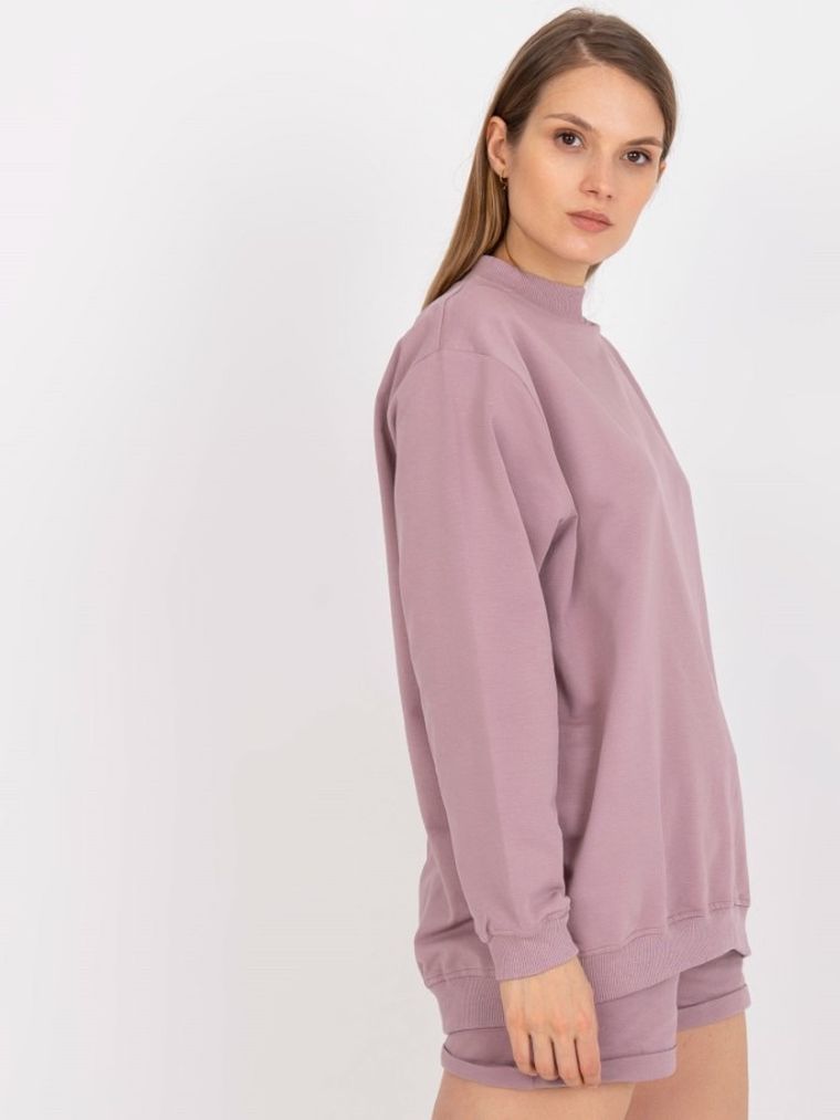 Bluza damska, różowa, Basic Feel Good
