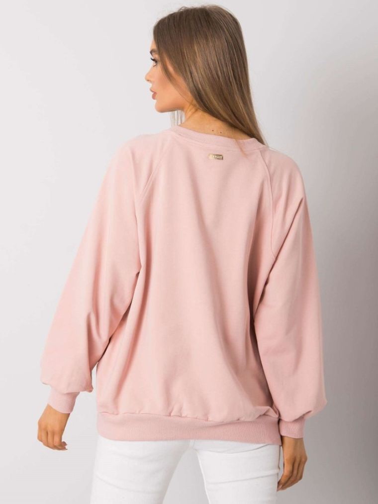 Bluza damska, różowa, Rue Paris