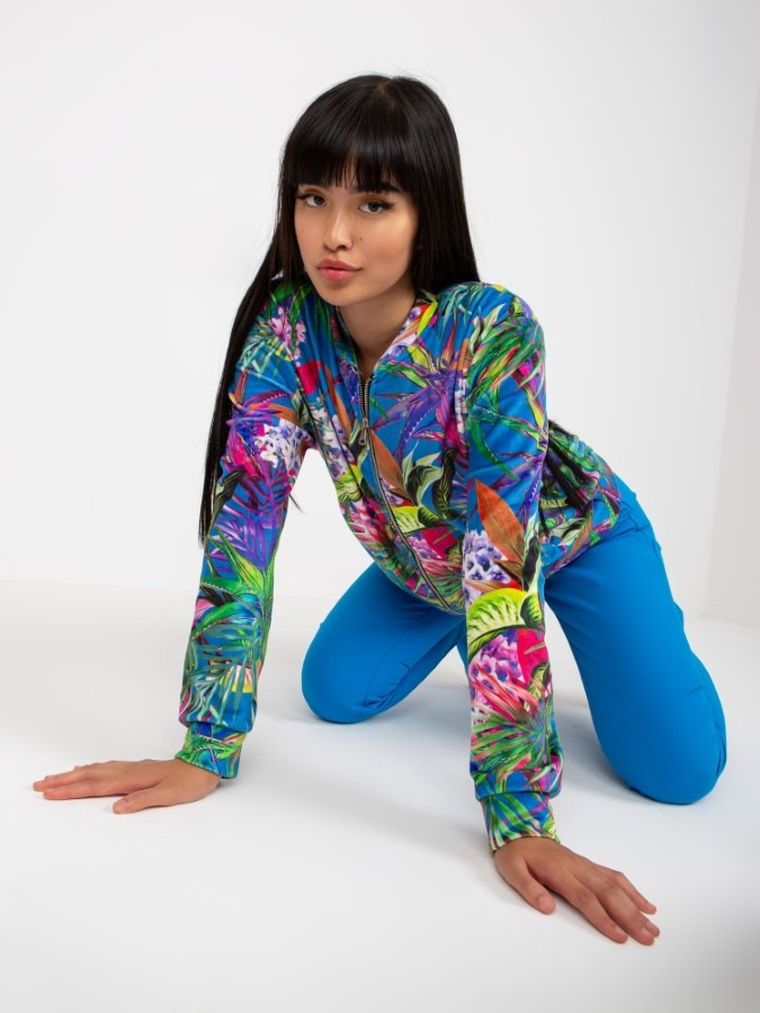 Bluza damska, rozpinana, mix, Rue Paris