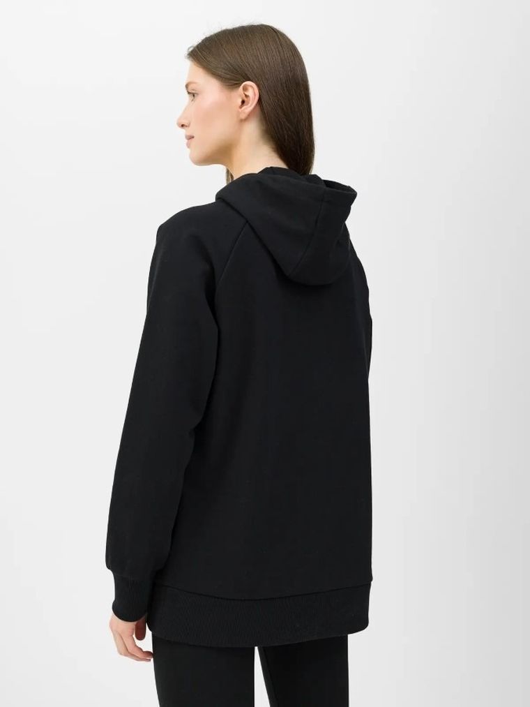 Bluza damska z kapturem, czarna, 4F