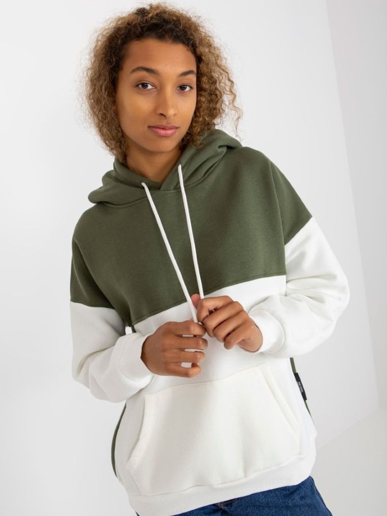 Bluza damska z kapturem, mix, Rue Paris