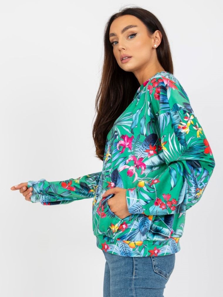 Bluza damska, zielona, Rue Paris