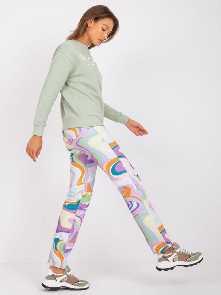 Bluza damska, zielona, Sublevel