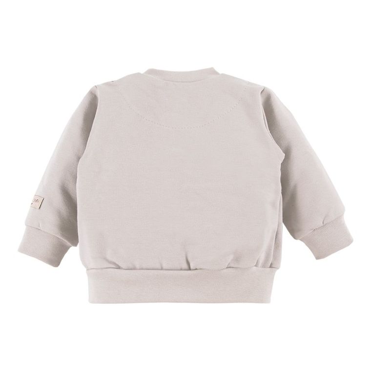 Bluza dziecięca, rozpinana, beżowa, Eevi