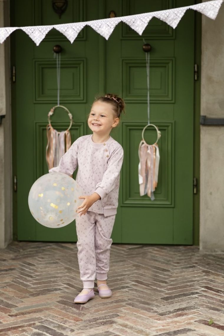 Bluza dziewczęca, fioletowa, Charlotte, Pinokio