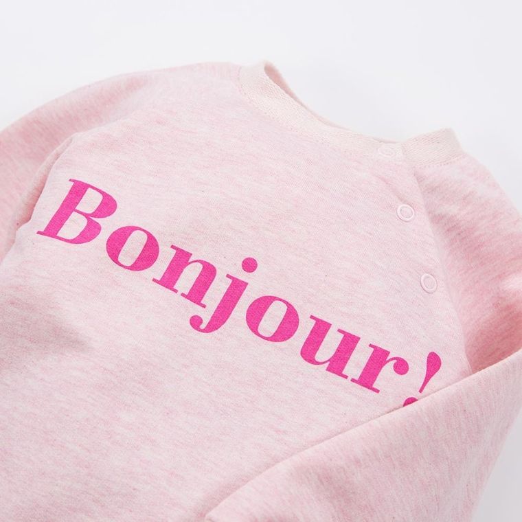 Bluza dziewczęca, różowa, Eevi