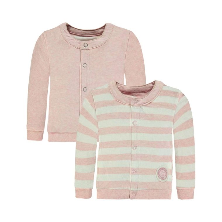 Bluza dziewczęca, rozpinana, różowa, Kanz