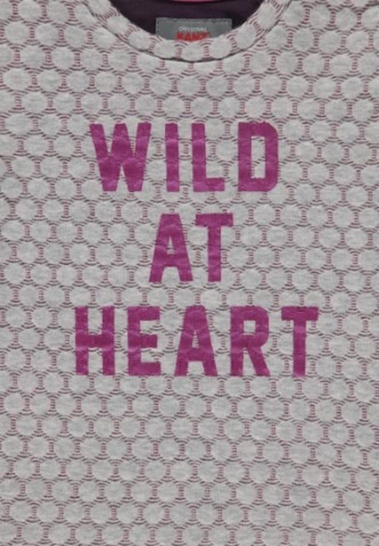 Bluza dziewczęca, szara, Kanz