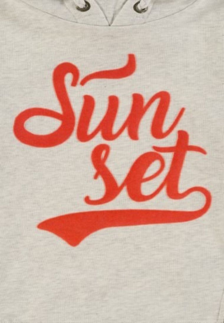 Bluza dziewczęca z kapturem, beżowa, Tom Tailor