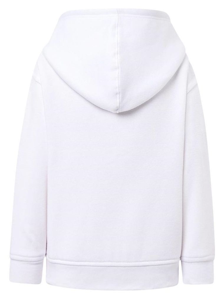 Bluza dziewczęca z kapturem, biała, Tup Tup
