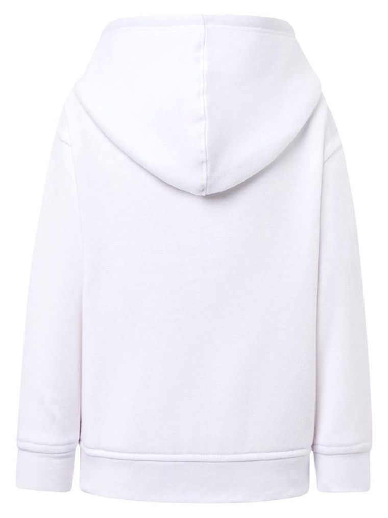 Bluza dziewczęca z kapturem, biała, Tup Tup