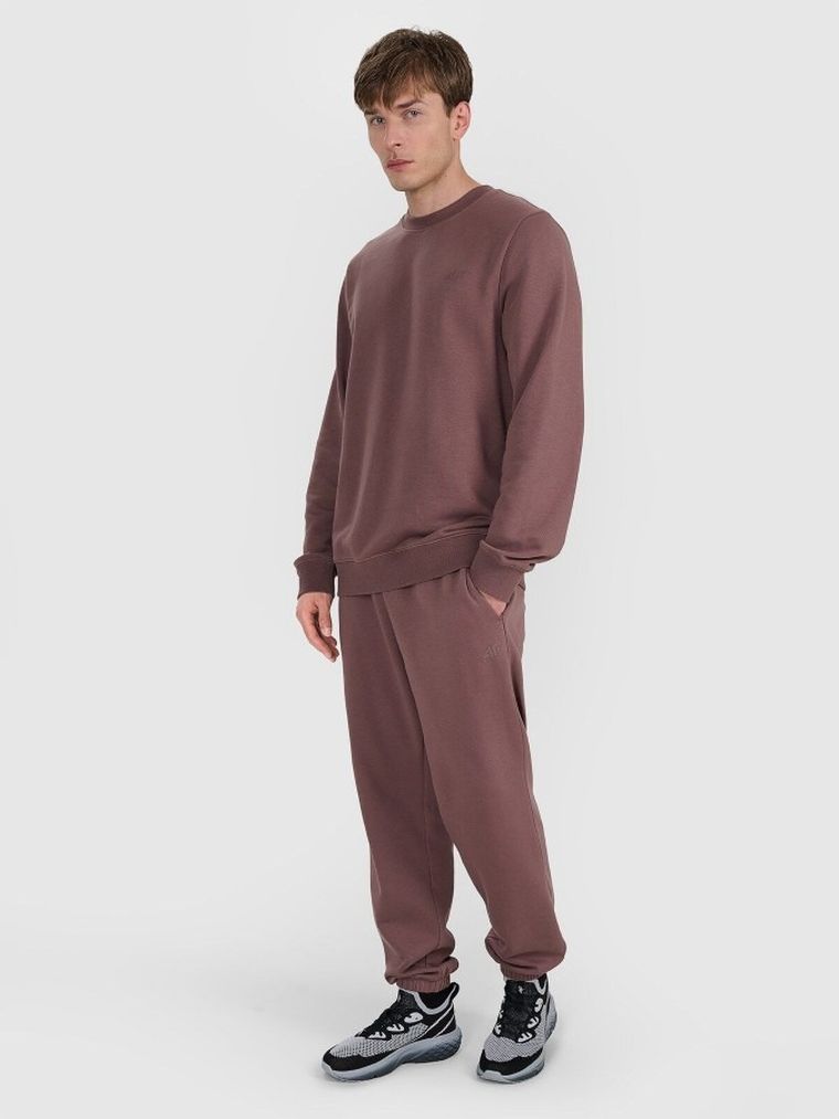 Bluza męska, brązowa, 4F