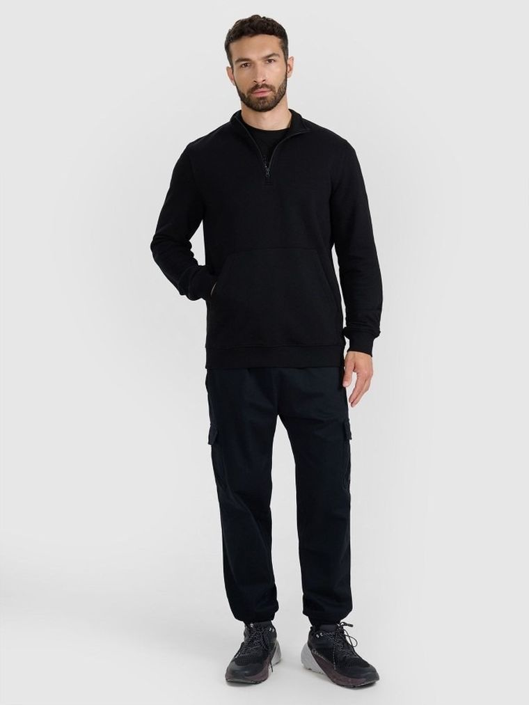 Bluza męska, czarna, 4F