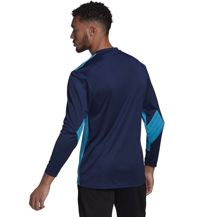 Bluza męska, granatowa, Adidas Squadra 21 GK JSY