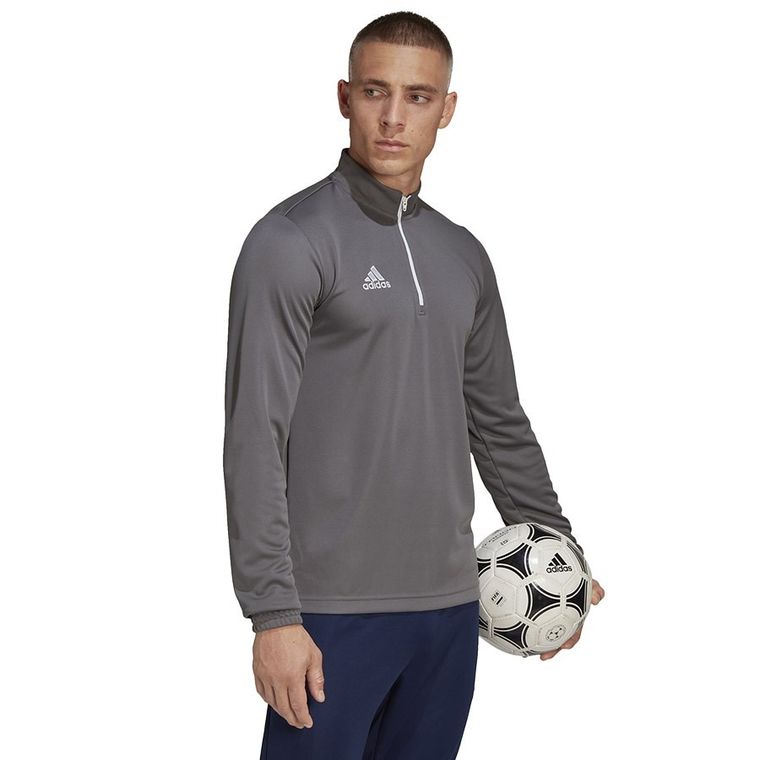Bluza męska, szara, Adidas Entrada 22 Training Top