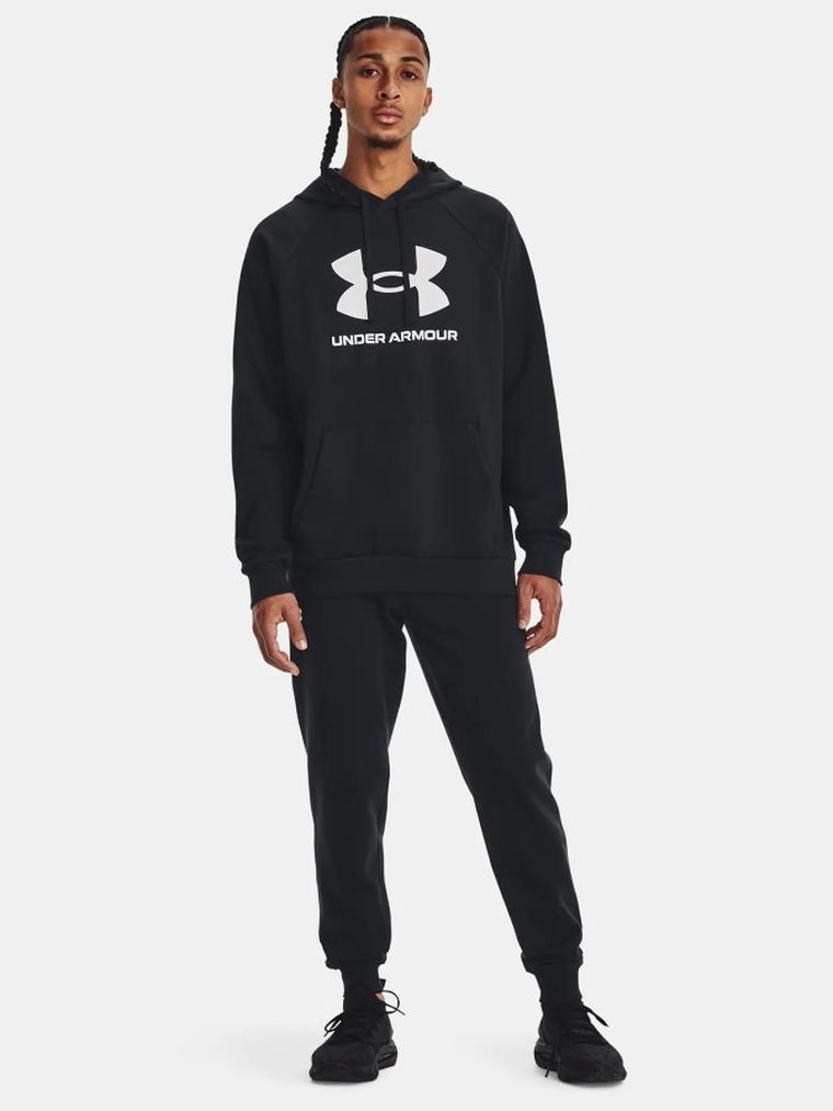 Bluza męska z kapturem, czarna, Under Armour